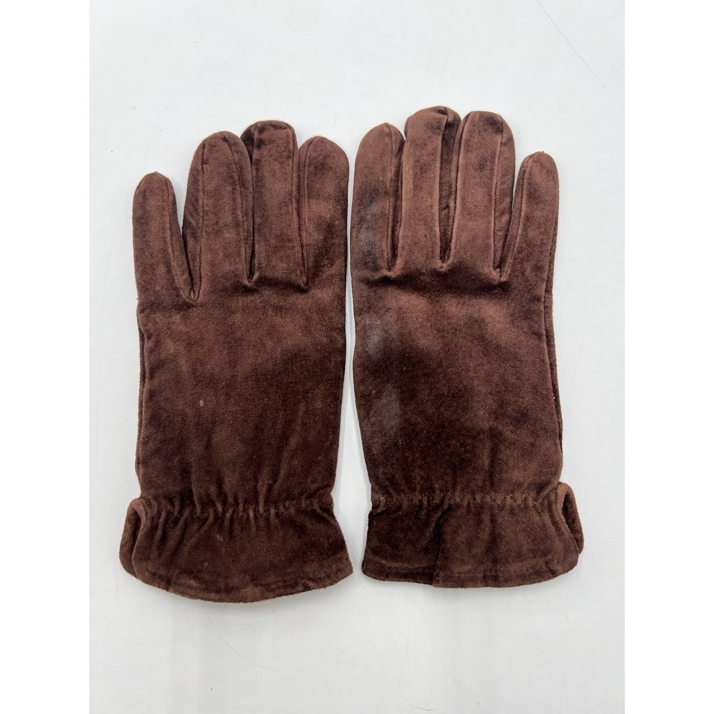Vintage Wells Lamont Brown Pigskin Leather Thinsulate Gloves‎ Men's Large